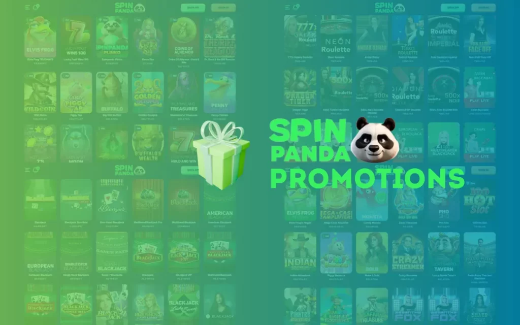 Spin Panda bonus and other rewards