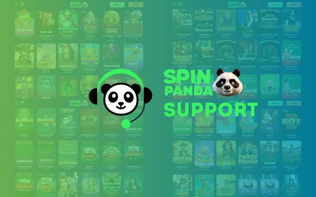 SpinPanda Casino Support Logo